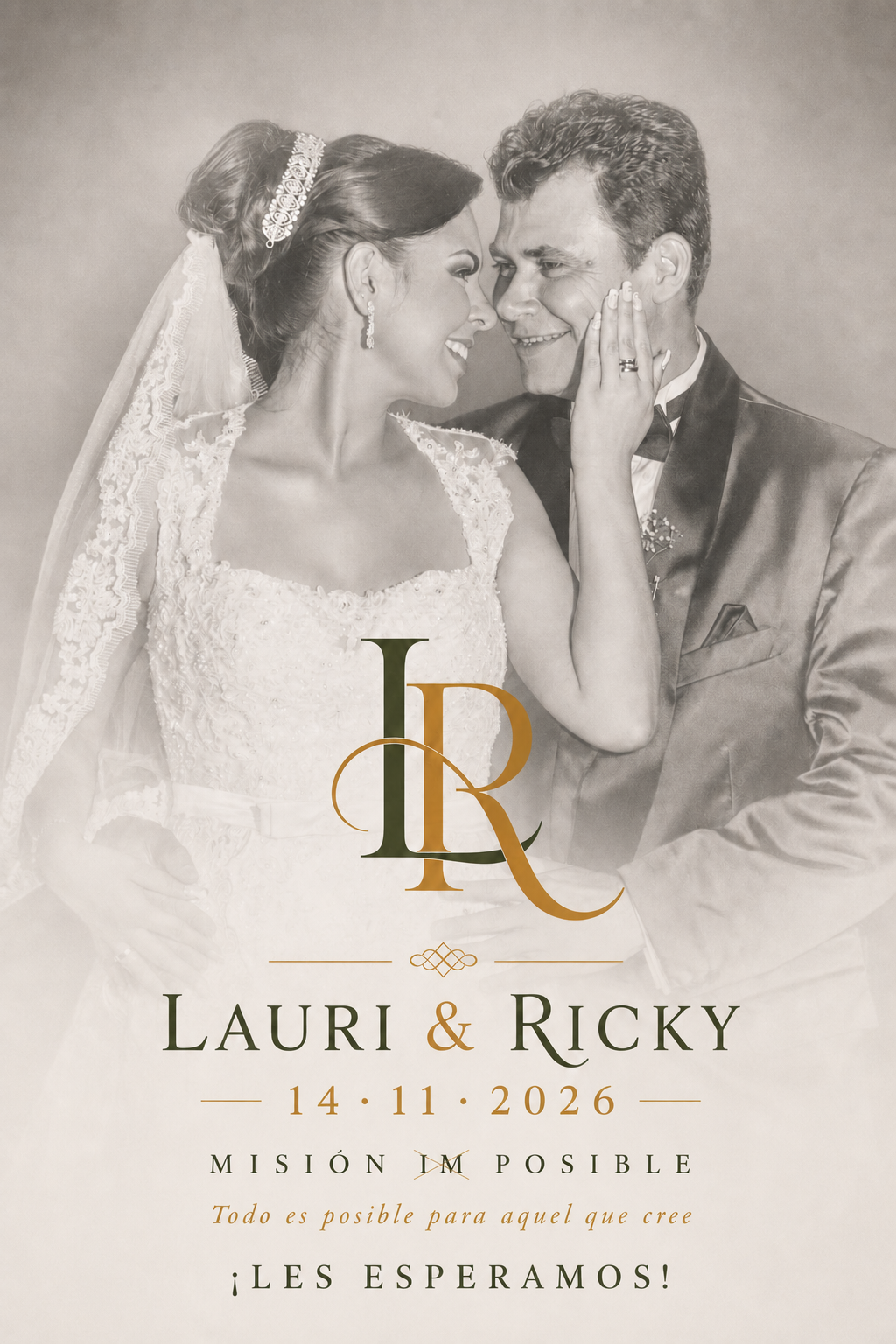 Lauri y Ricky — Misión Posible — 14 de noviembre de 2026 — ¡Les esperamos!